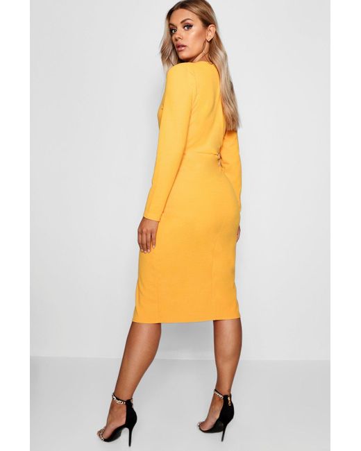 plus plunge dress