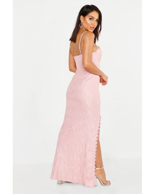 lace sweetheart neck maxi dress