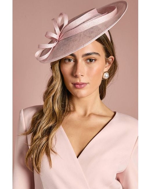 Coast Pink Loop Detail Disc Fascinator