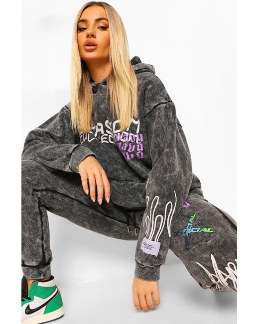 stone wash tracksuit