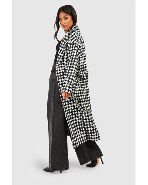 Belted wool sale look trench