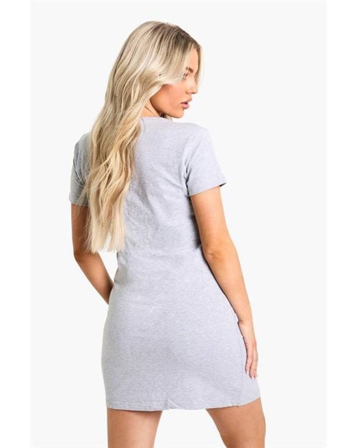 Boohoo Black Maternity 2 Pack Button Front Nightie