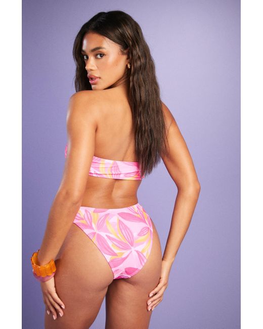 Mix & Match Hipster Bikini Brief Boohoo de color Pink