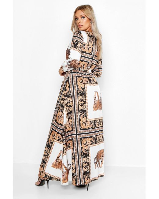 boohoo chain print