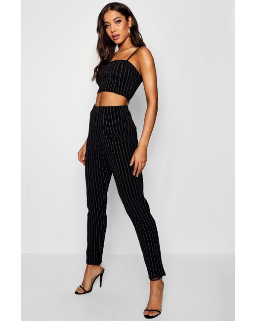 womens black co ord