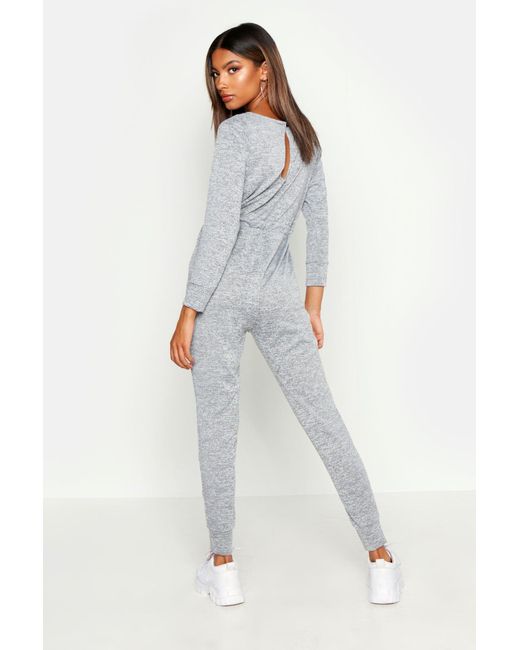 long sleeve lounge jumpsuit