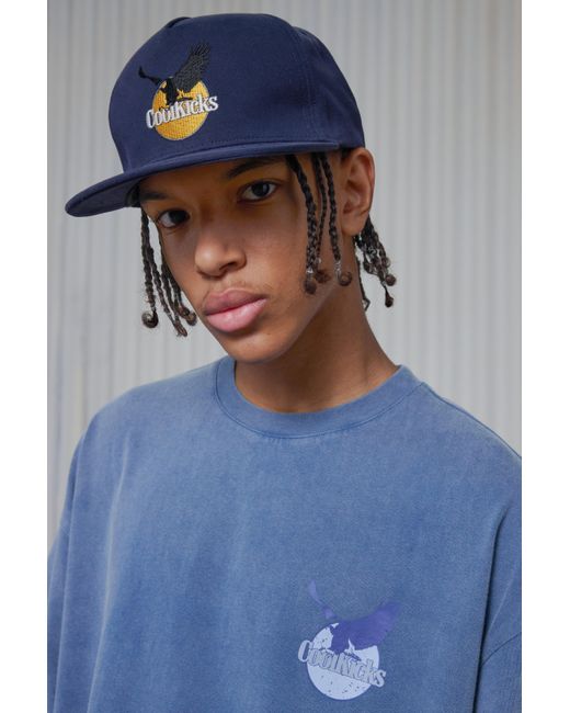 Boohoo Blue Coolkicks Twill Cap