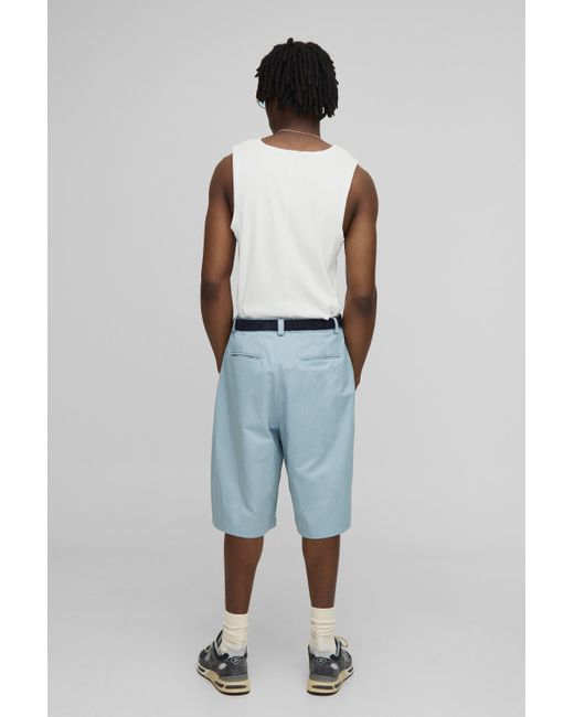 BoohooMAN White Slim Fit Bhm Collection Ribbed Tank for men