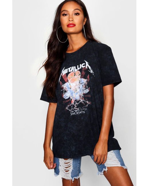 womens metallica tops