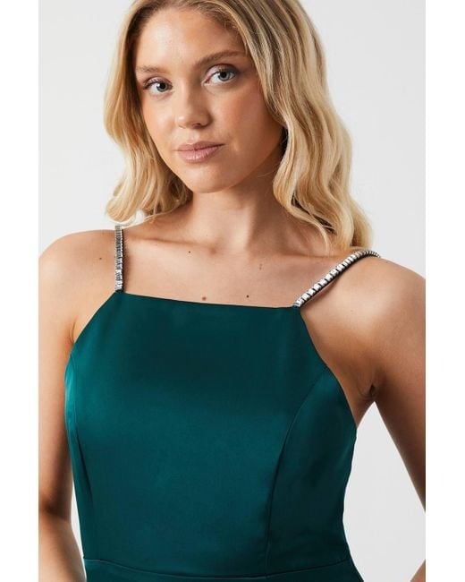 blush convertible bridesmaid dress Winery On The Coast Maxi Dress Green main image 0