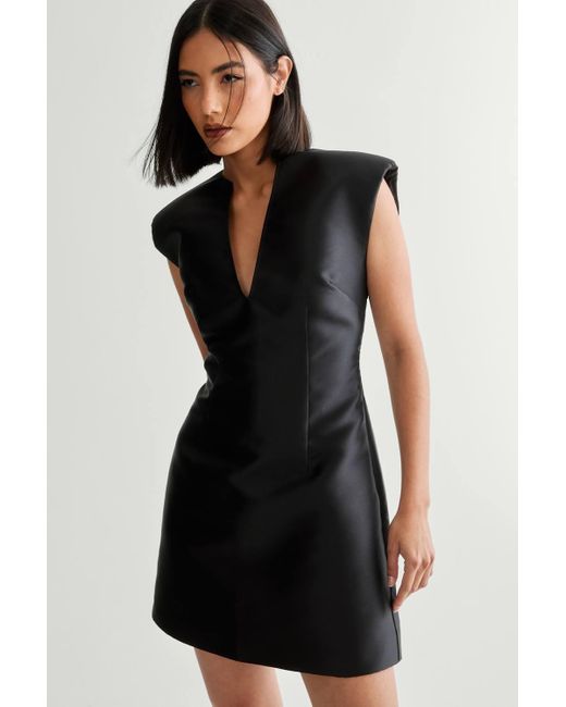 structured dress black Bella Dress Black – Port de Bras main image 1