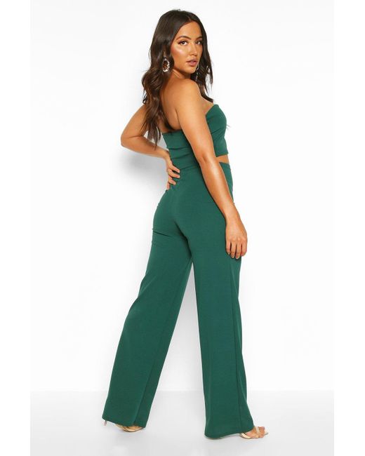 wide leg pant set