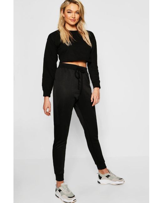 black joggers womens tall