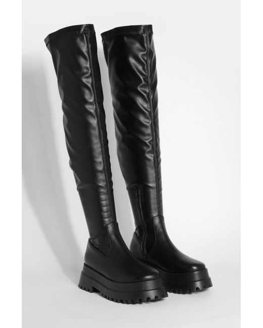 over the knee wide width boots