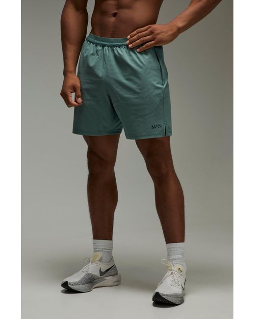 BoohooMAN Green Active Ripstop 5Inch Short for men
