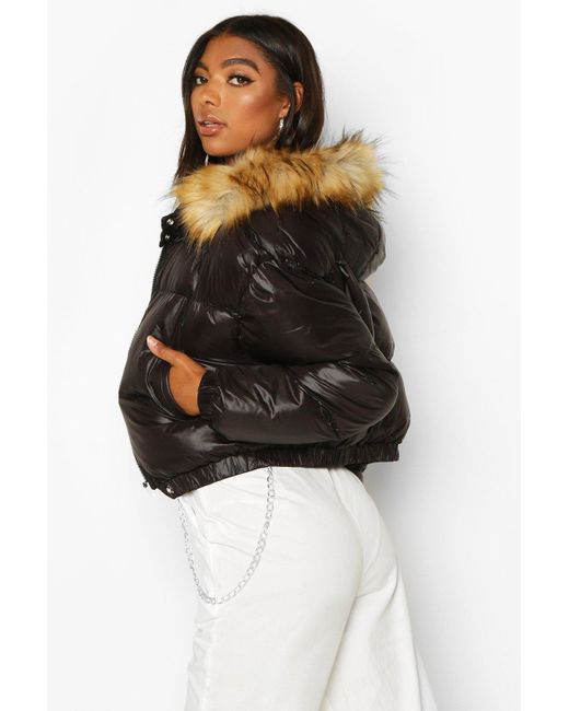 tall faux fur jacket