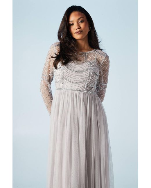 Coast Gray Statement Contour Embellished Two