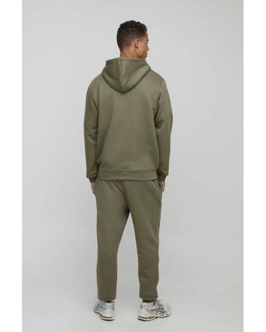 BoohooMAN Green Tall Basic Slim Fit Jogger for men