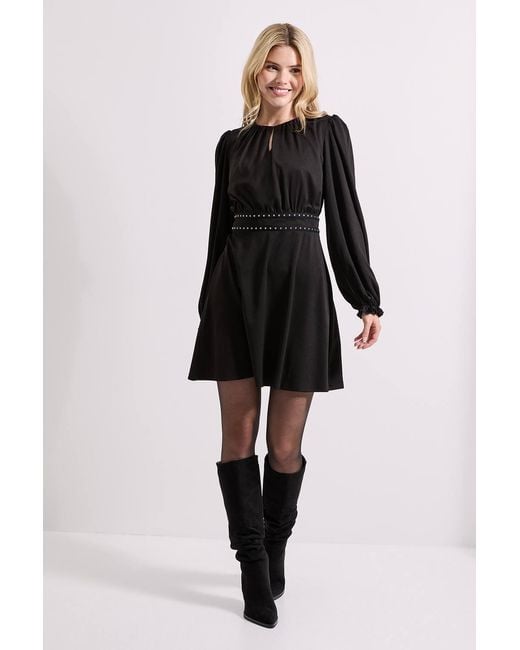 black dorothy perkins dress Black Dorothy Perkins Lace Midi Dress
