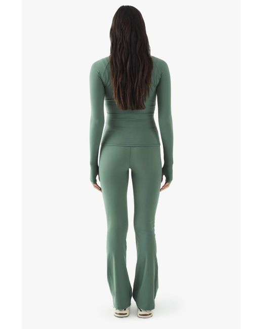 DSGN Studio Green Ultra Sculpt Flared Legging