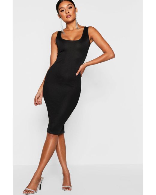 boohoo square neck dress