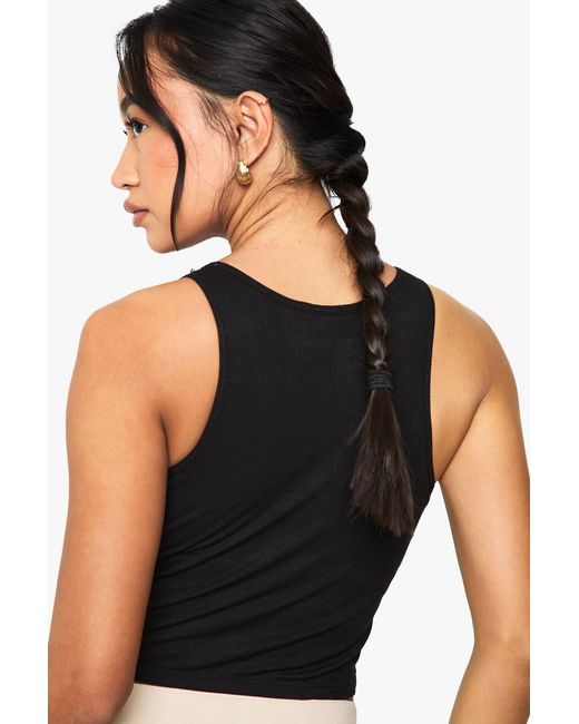 Boohoo Black Built