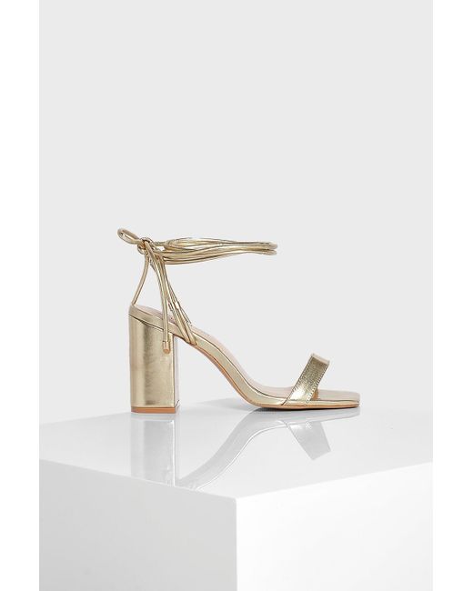 ankle wrap block heels