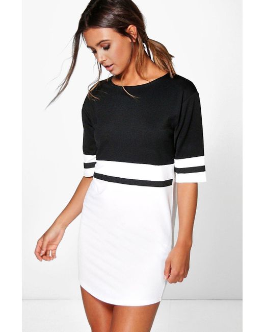 block shift dress