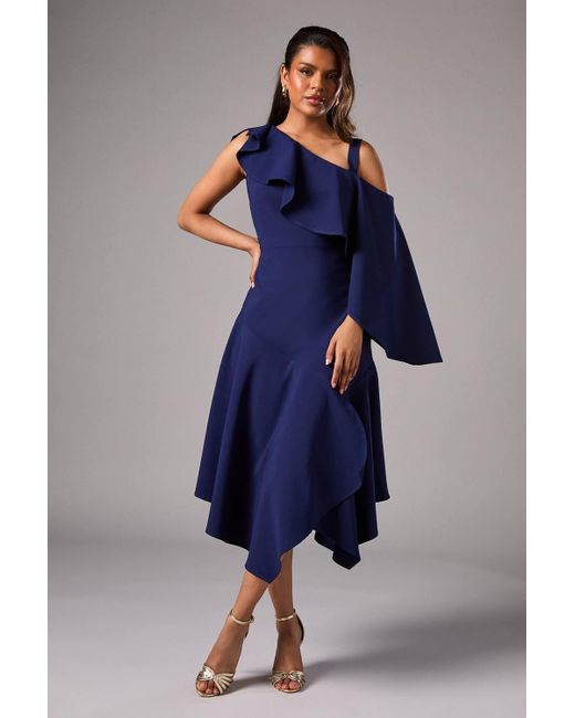 women's formal wedding guest dress Amazon.com: Ever-Pretty Women's Spring Summer Chiffon Wedding Guest Dresses  V Neck Ruffle Sleeves Midi Semi Formal Cocktail Dress Blue US02 : Clothing,  Shoes & Jewelry