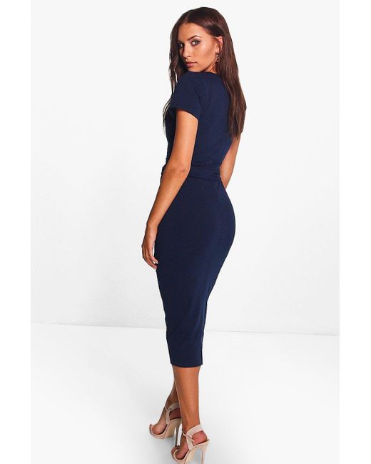 boohoo midi dress