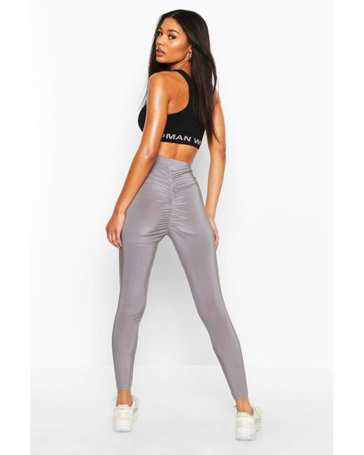ruched gym leggings