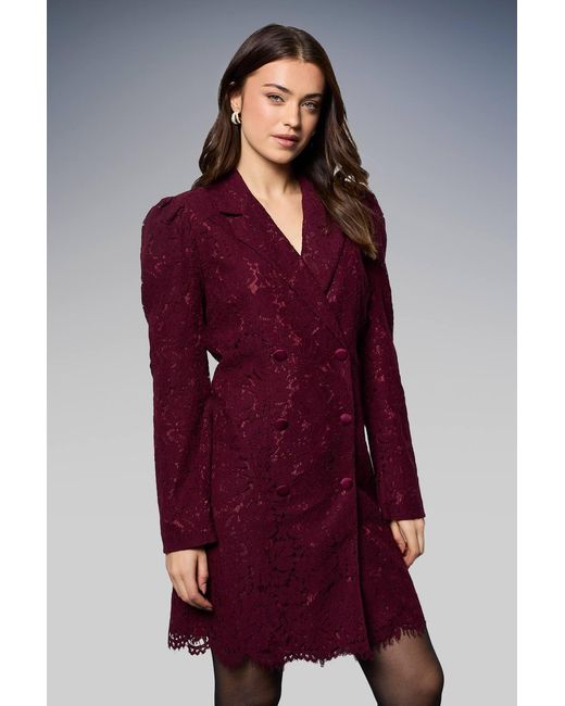 Dorothy Perkins Women's Red Lace Blazer Dress - www.rajagirimanappuram.com Dorothy Perkins Women's Red Lace Blazer Dress - www.rajagirimanappuram.com