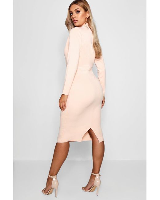 plus plunge dress
