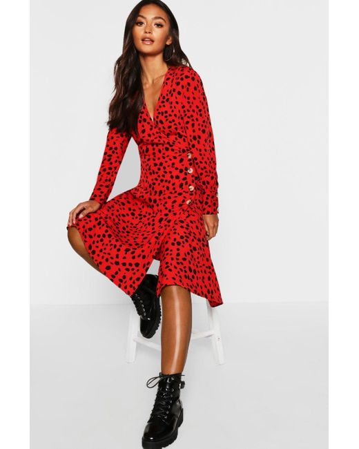 dalmatian midi dress