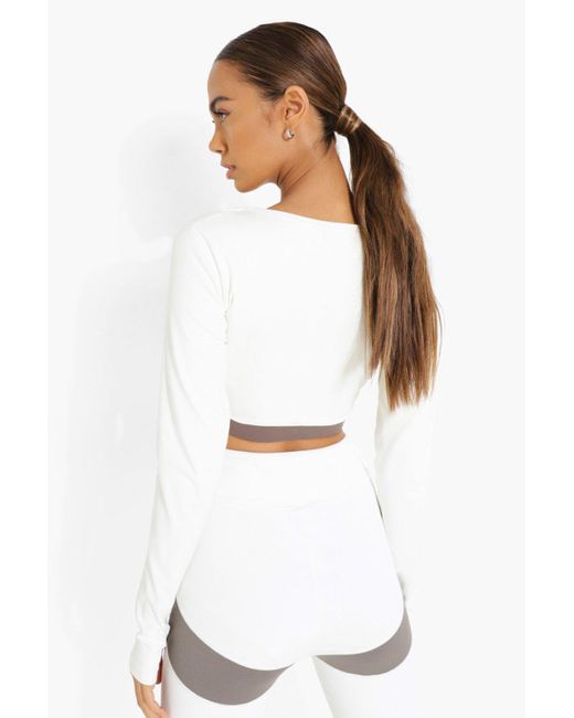 double layer yoga top