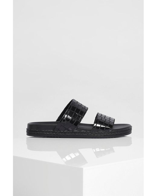 footbed sliders