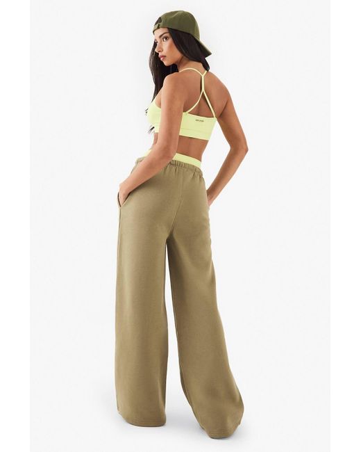 DSGN Studio Natural Run Club Printed Straight Leg Jogger