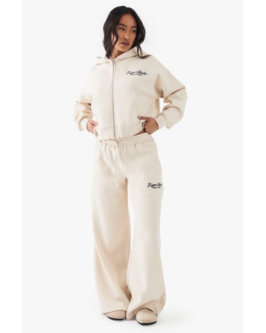 Sudadera Con Capucha Boohoo de color Natural