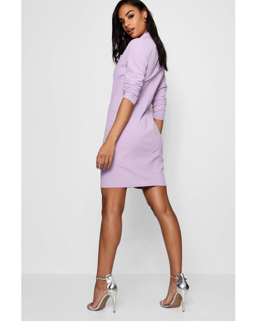 boohoo lilac dress