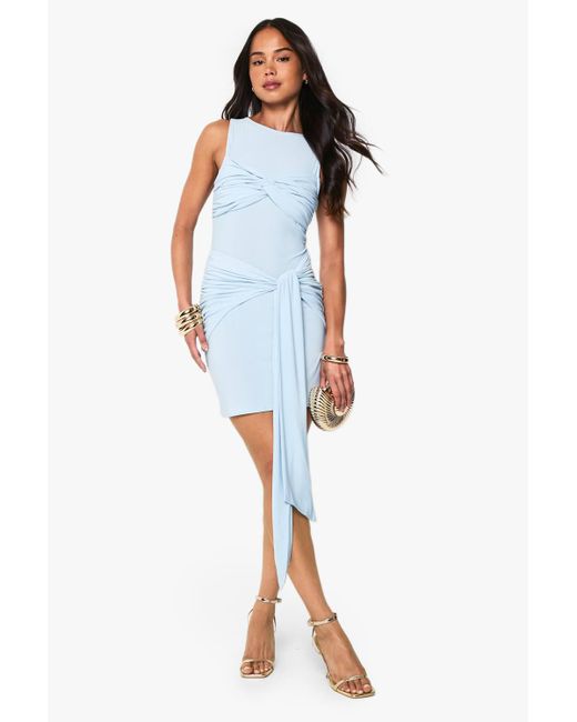 mesh dress cover Sheer Mesh Maxi Cover-Up | Off-Shoulder Ruched Waist