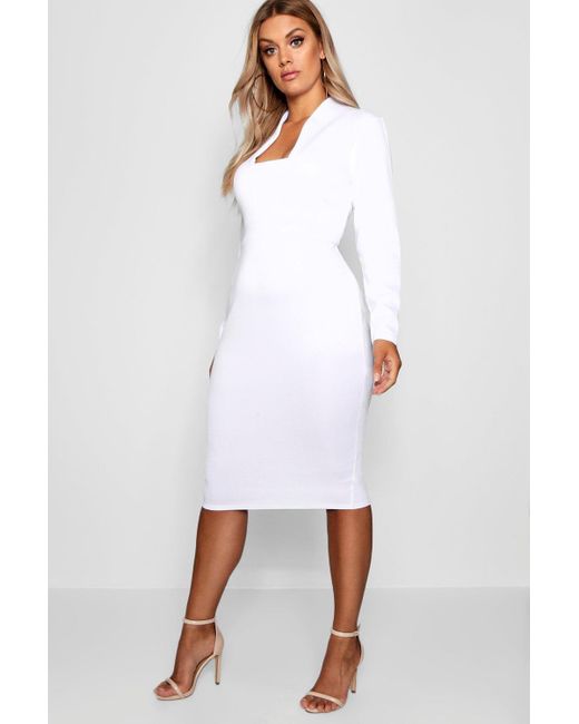 plus plunge dress