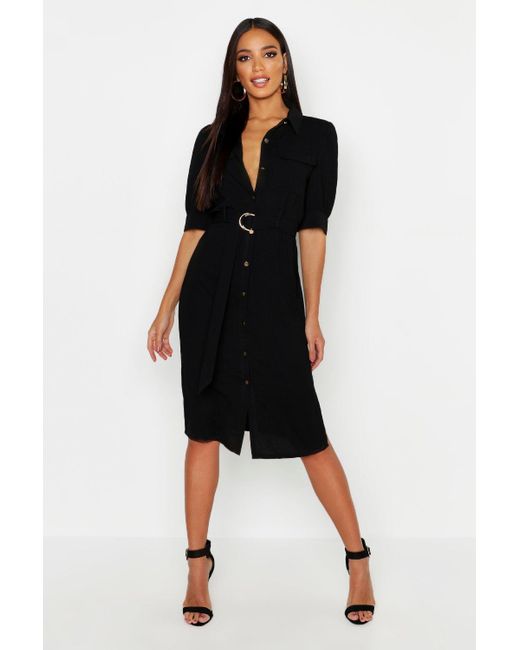 black day dress with sleeves
