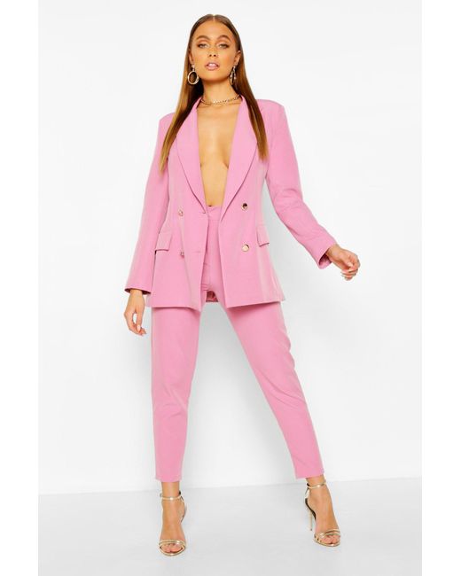 Boohoo Synthetic Tailored Trouser in 