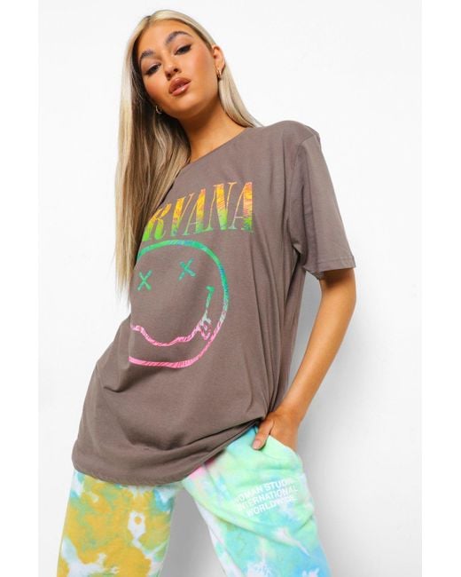 nirvana oversize shirt