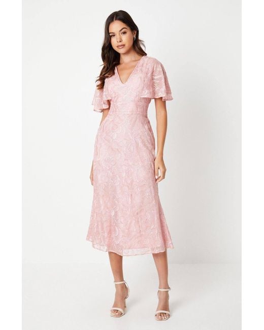 dusty pink cape style wrap midi dress Soft pink cape + pencil dress inspired from a beautiful Design custom made all sizes