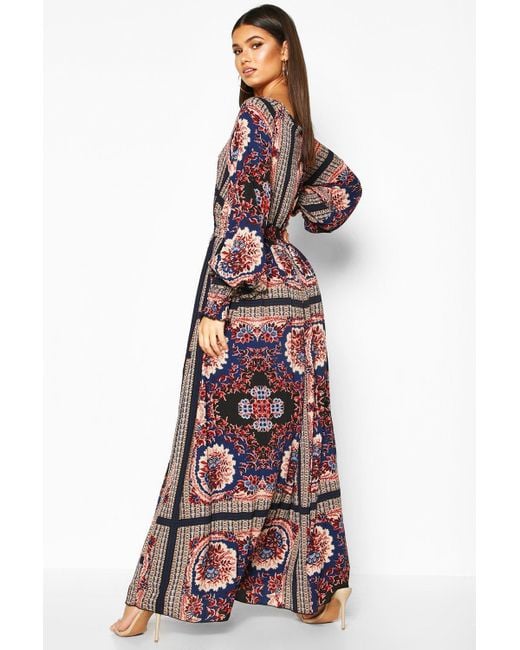next scarf print dress
