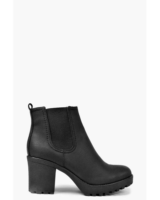 boohoo black high heels