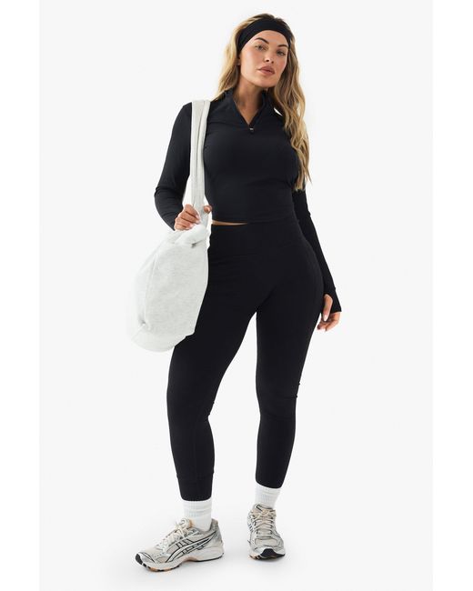 Boohoo Blue Sport High Waist Pocket Detail Sports Legging