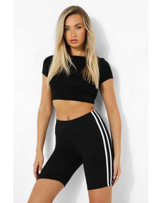 boohoo grey cycling shorts