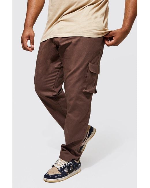 boohooman black cargo pants